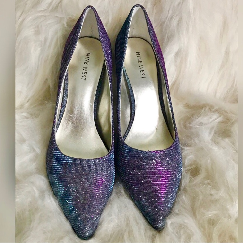 Nine West Shimmery Heels
